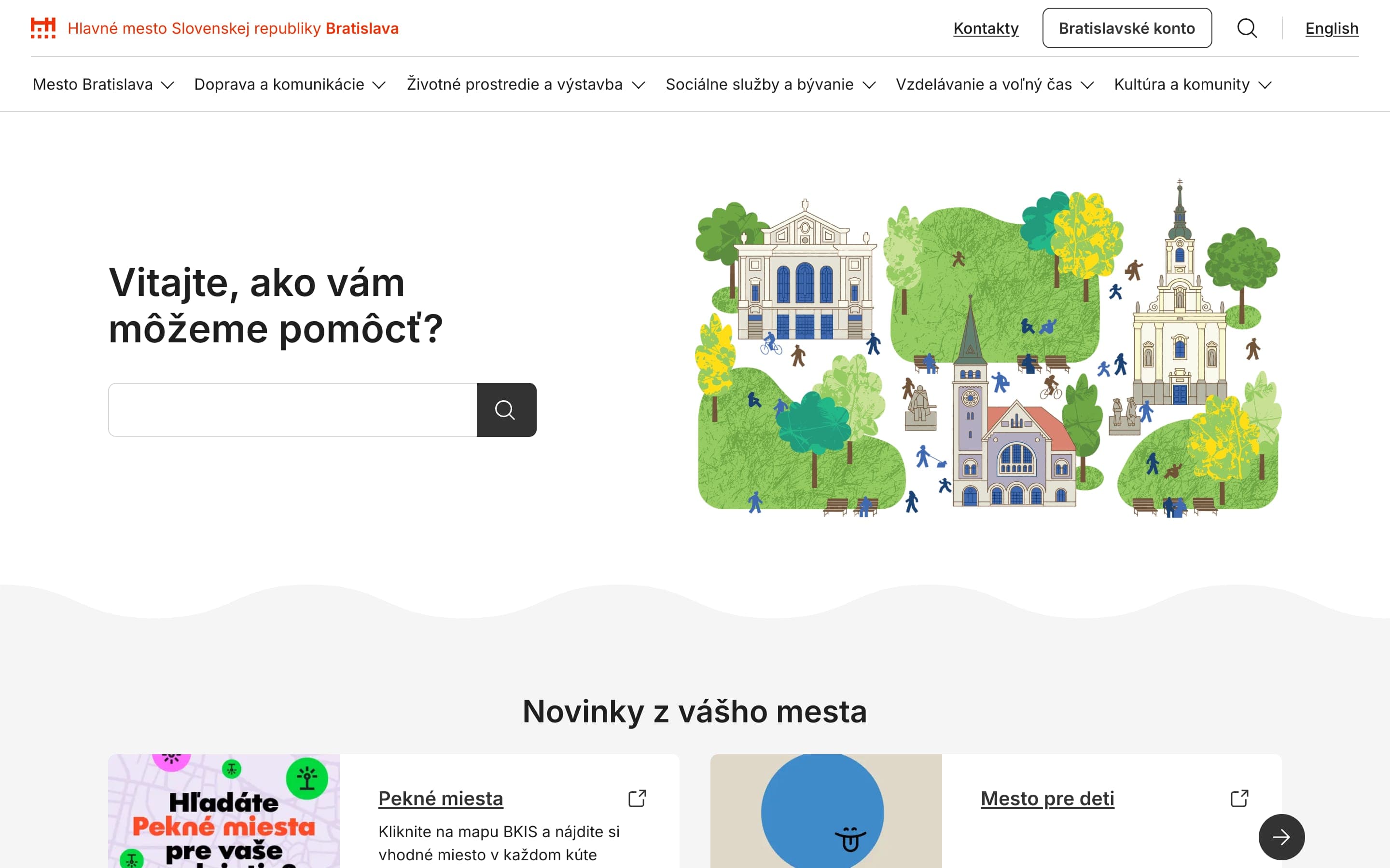 Bratislava.sk — Government · City portal